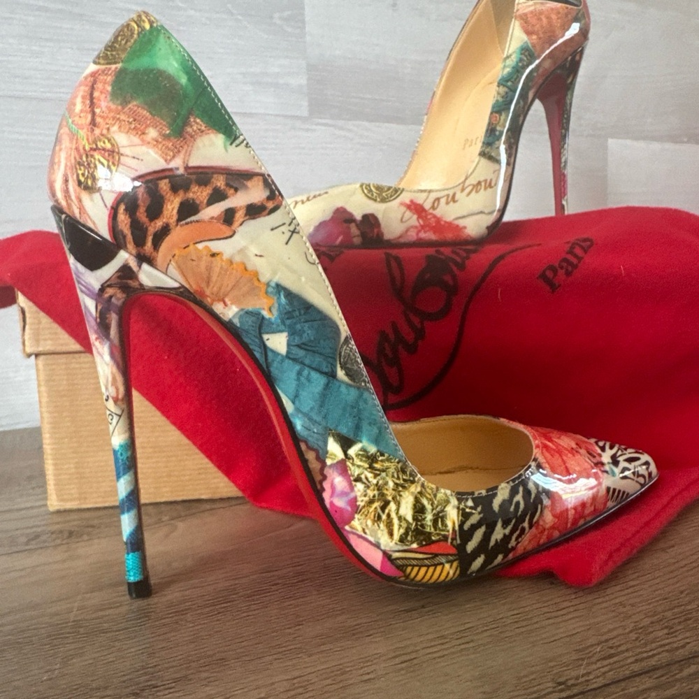Christian Louboutin Women's So Kate Trash Heels 35.5